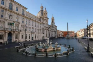 Times Square vacío durante la pandemia de COVID-19 en 2020