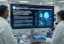 Reclasificación de la marihuana en EE.UU.: Impacto y Salud Infografía médica de Salud 360 News mostrando la reclasificación de la marihuana en Estados Unidos