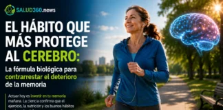 El Hábito que más Protege al Cerebro de la Demencia | Salud 360 Persona realizando una caminata matutina saludable al aire libre para activar la neurogénesis e incorporar el hábito que más protege al cerebro.