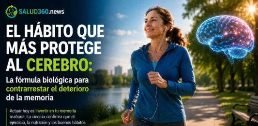 Persona realizando una caminata matutina saludable al aire libre para activar la neurogénesis e incorporar el hábito que más protege al cerebro.
